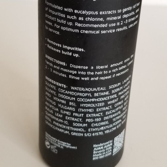 J Beverly Hills Smooth Realignment System Anti Frizz Clarifying Shampoo 3.4 Oz - Picture 3 of 3